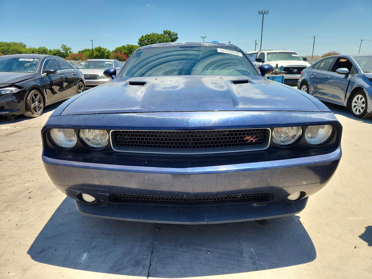 2013 Dodge Challenger R/t Синий vin: 2C3CDYBTXDH565997