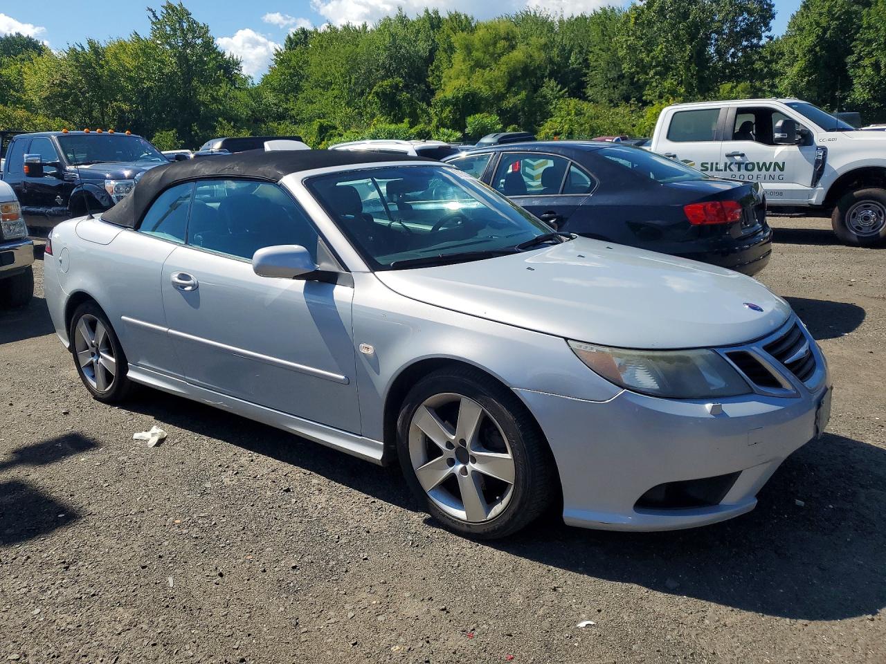 2009 Saab 9-3 2.0t Серебряный vin: YS3FB79Y396000373