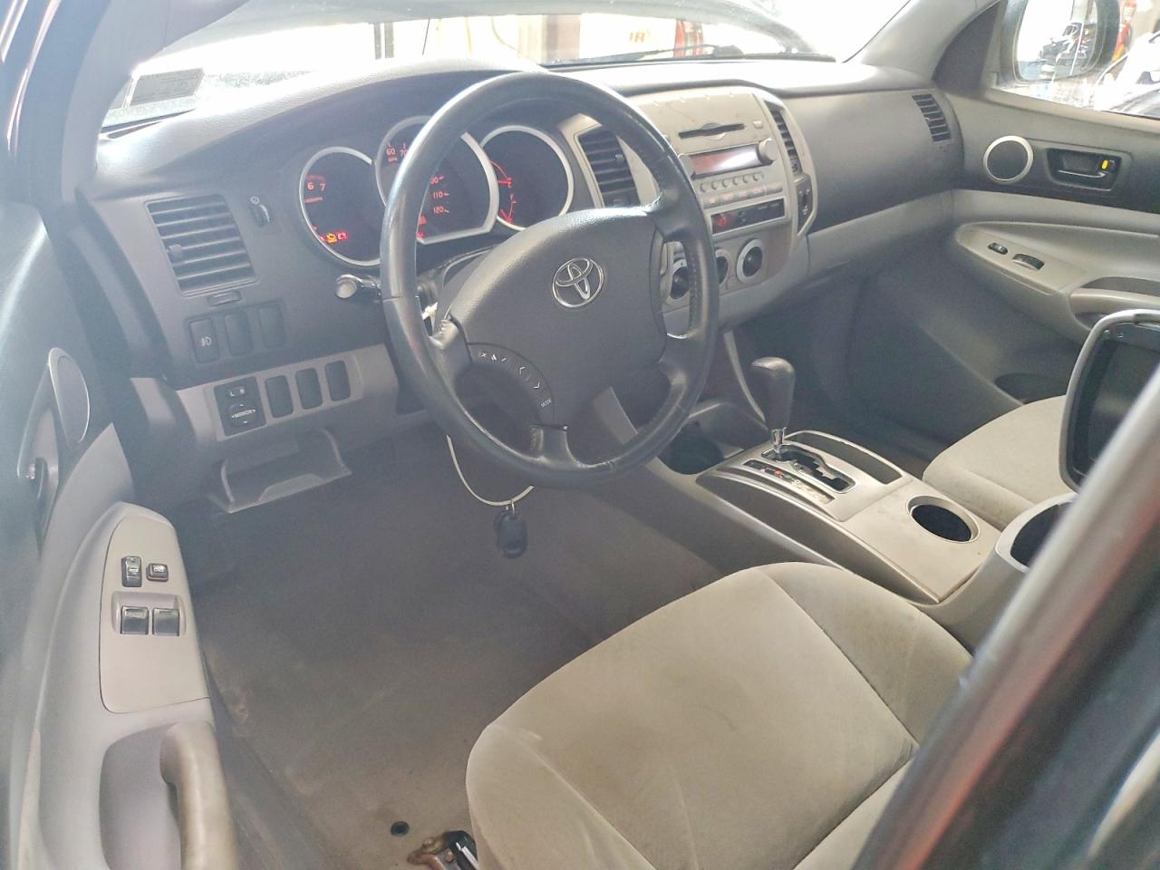 2008 Toyota Tacoma Prerunner Access Cab Черный vin: 5TETU62N78Z543175
