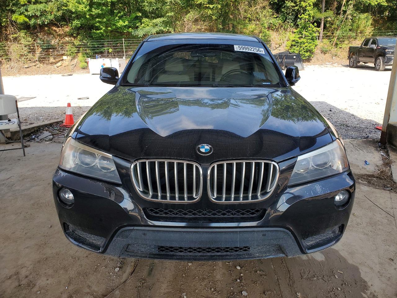 2013 Bmw X3 Xdrive28i Black vin: 5UXWX9C55D0A24206