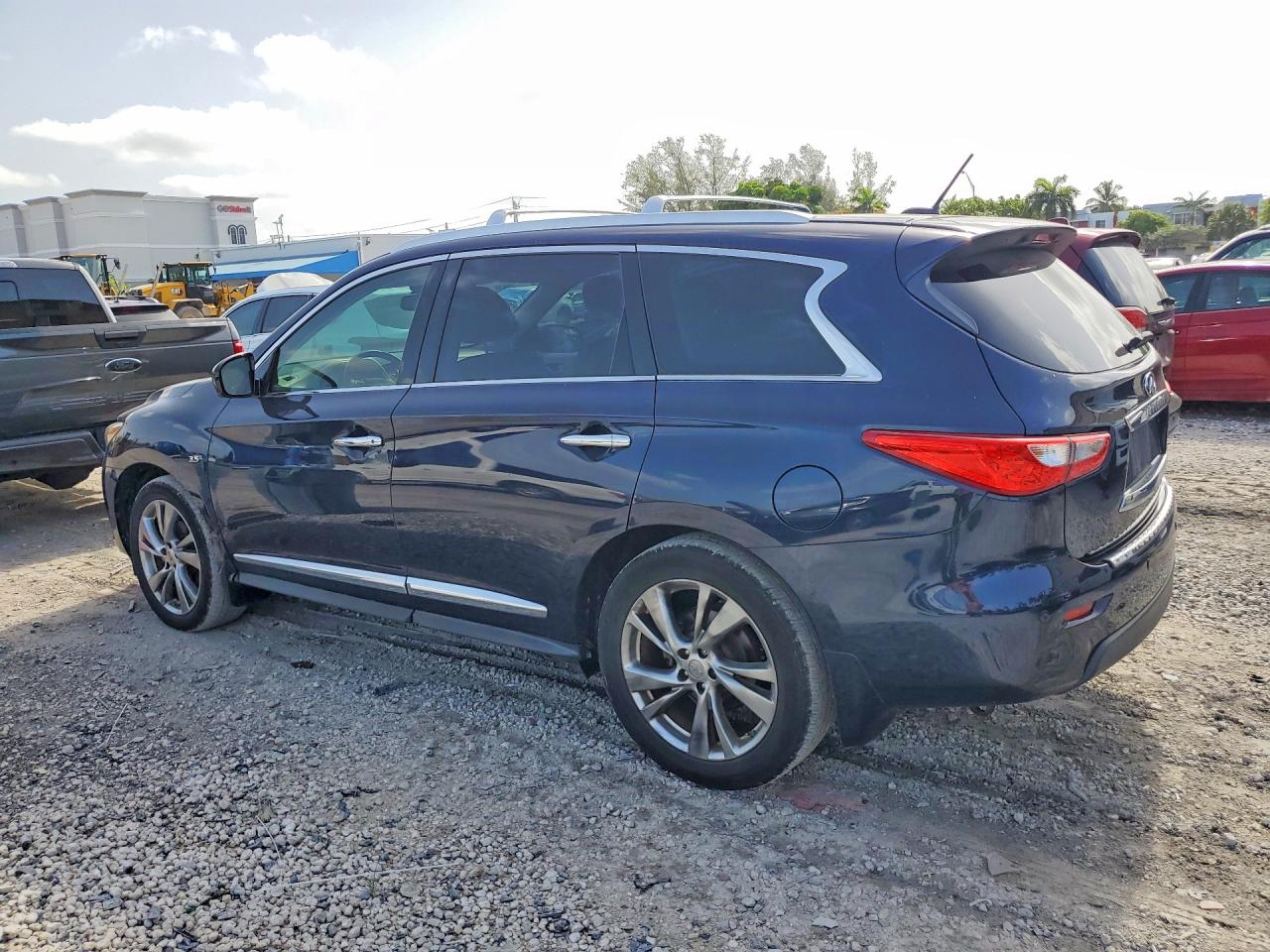 2015 Infiniti Qx60 Base Blue vin: 5N1AL0MM7FC541333