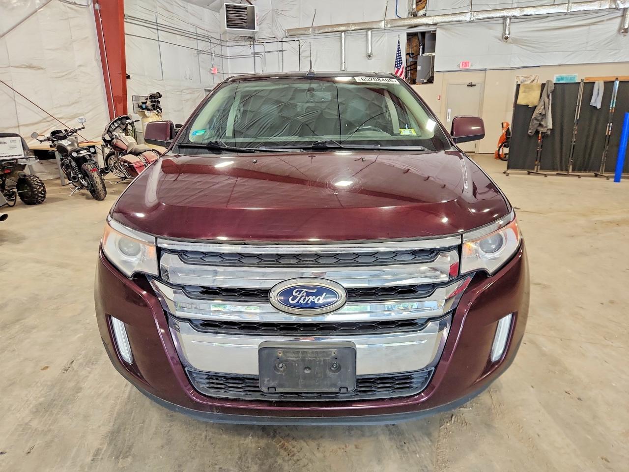 2011 Ford Edge Sel Maroon vin: 2FMDK4JC0BBA37543