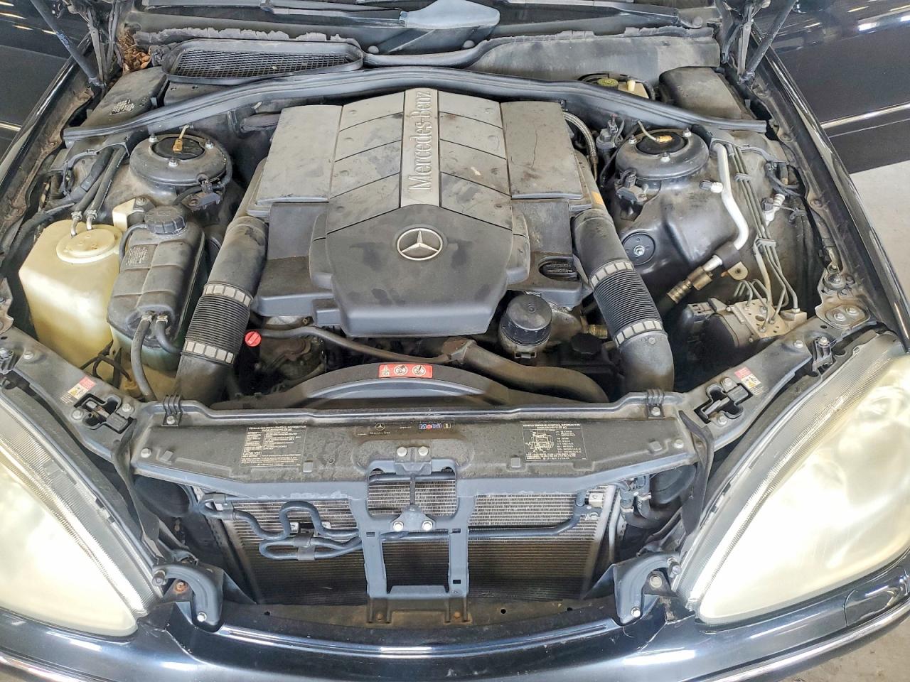 2006 Mercedes-benz S 500 4matic Black vin: WDBNG84J16A466833