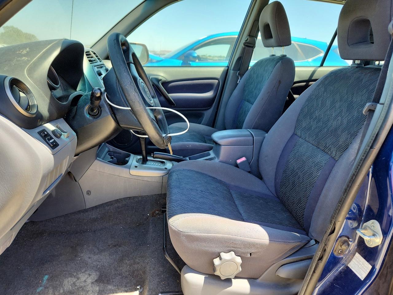 2001 Toyota Rav4 Base Blue vin: JTEGH20V510021485