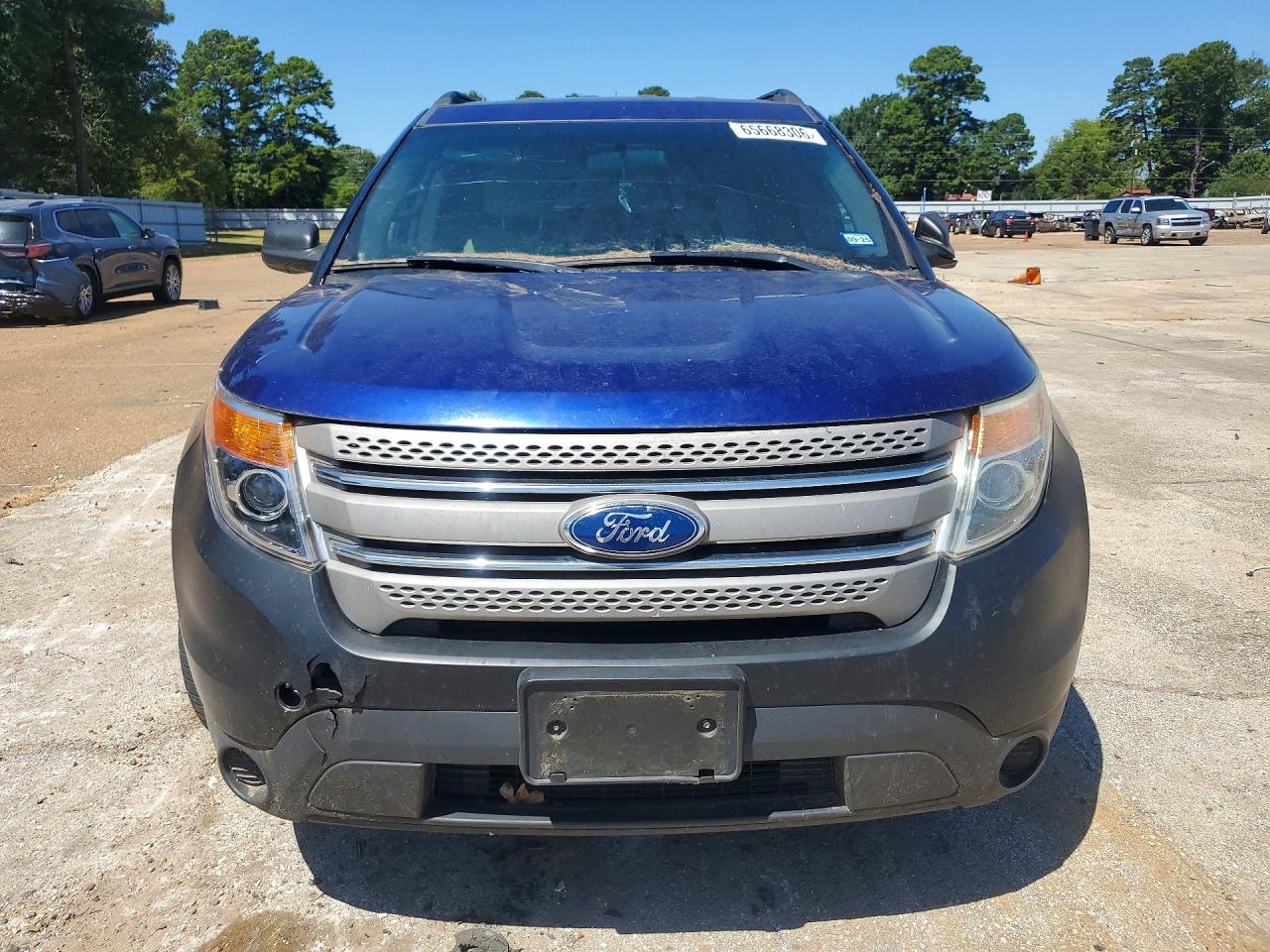 2013 Ford Explorer Blue vin: 1FM5K7B81DGC87255