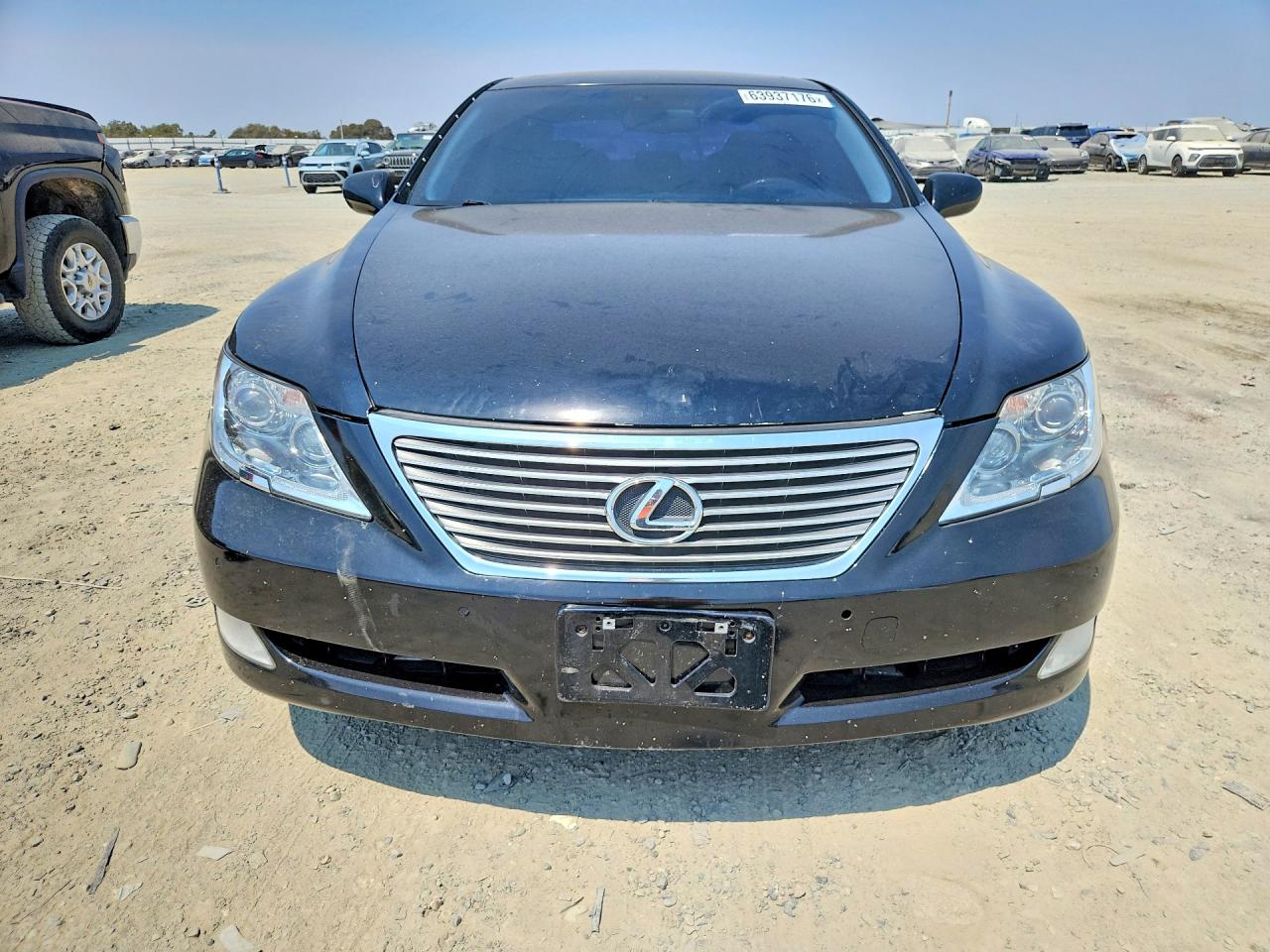 2008 Lexus Ls 460 Black vin: JTHBL46F285074309