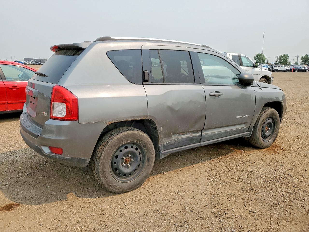 2012 Jeep Compass Gray vin: 1C4NJDABXCD523064