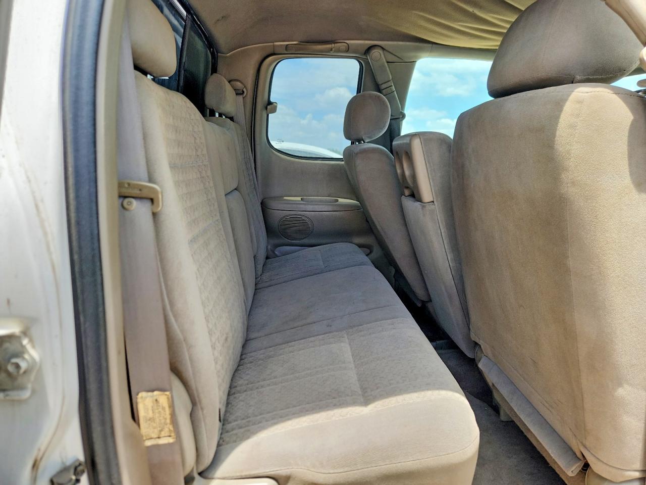2003 Toyota Tundra Access Cab Sr5 White vin: 5TBRN34173S420829