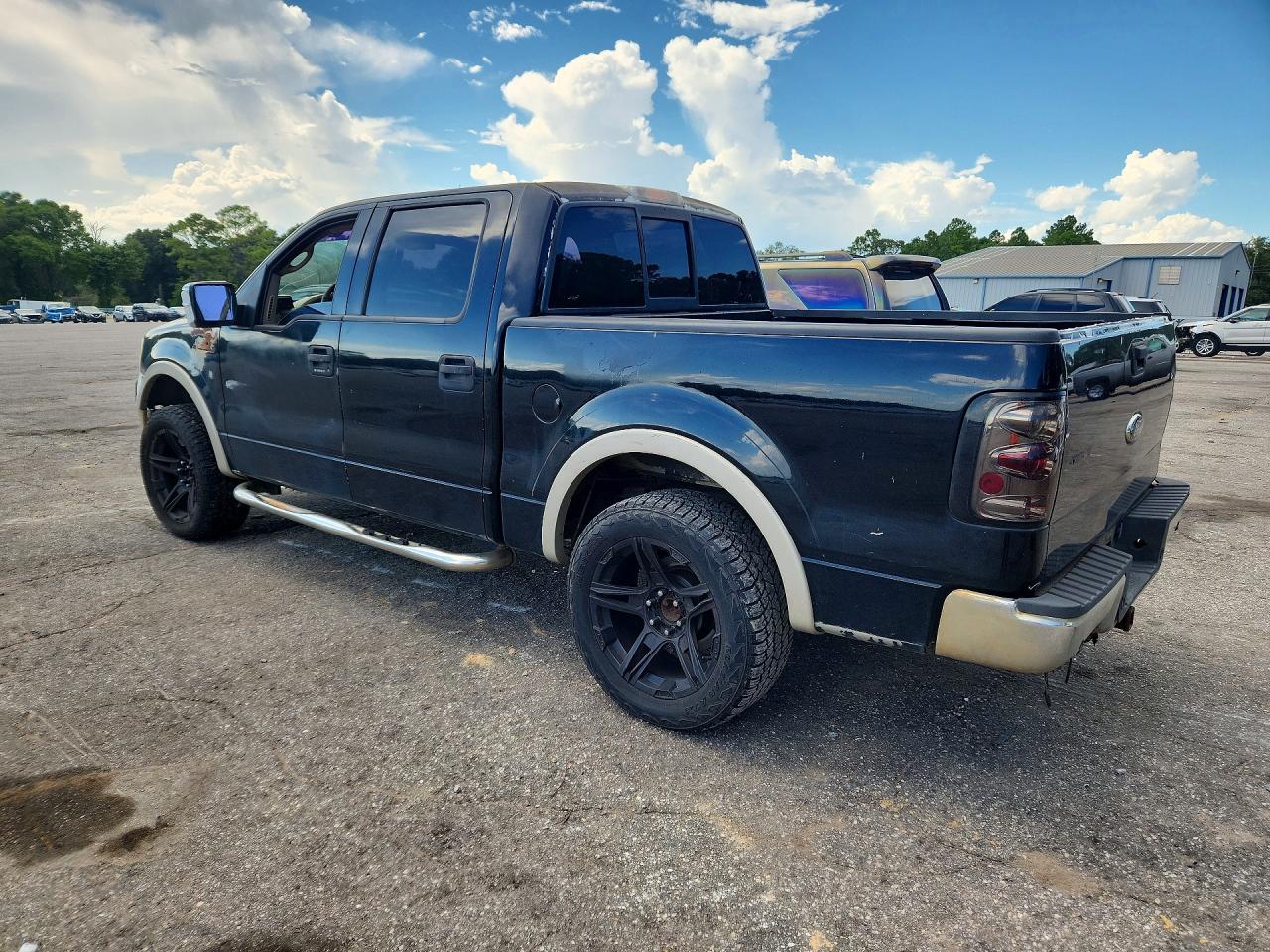 2007 Ford F150 Supercrew Black vin: 1FTPW12V97KC49195