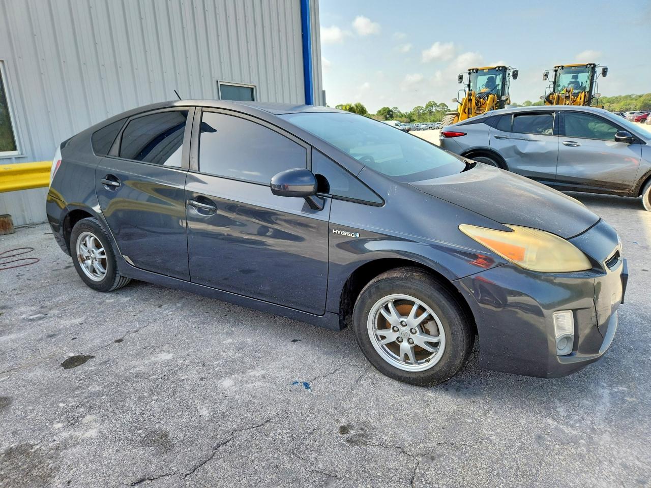 2010 Toyota Prius Ii Серый vin: JTDKN3DU2A0185422