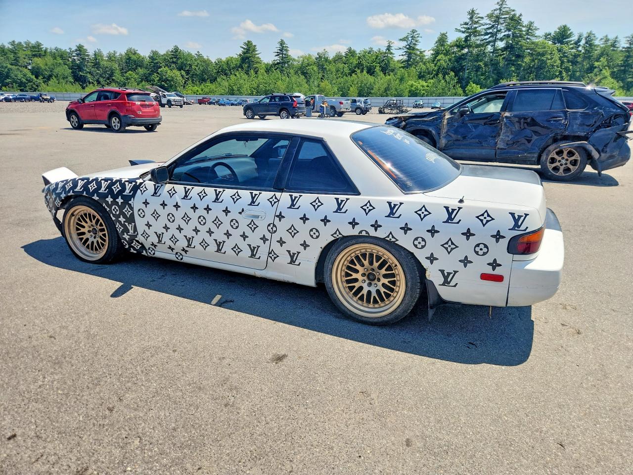1989 Nissan 240sx Xe Two Tone vin: JN1HS34P4KW003167