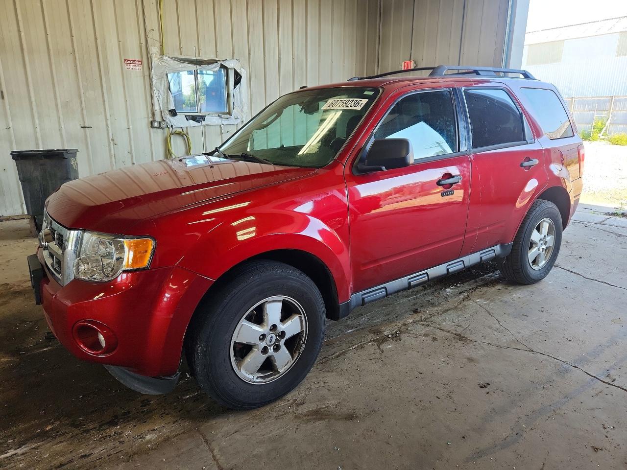 2009 Ford Escape Xlt Red vin: 1FMCU93G59KB01739