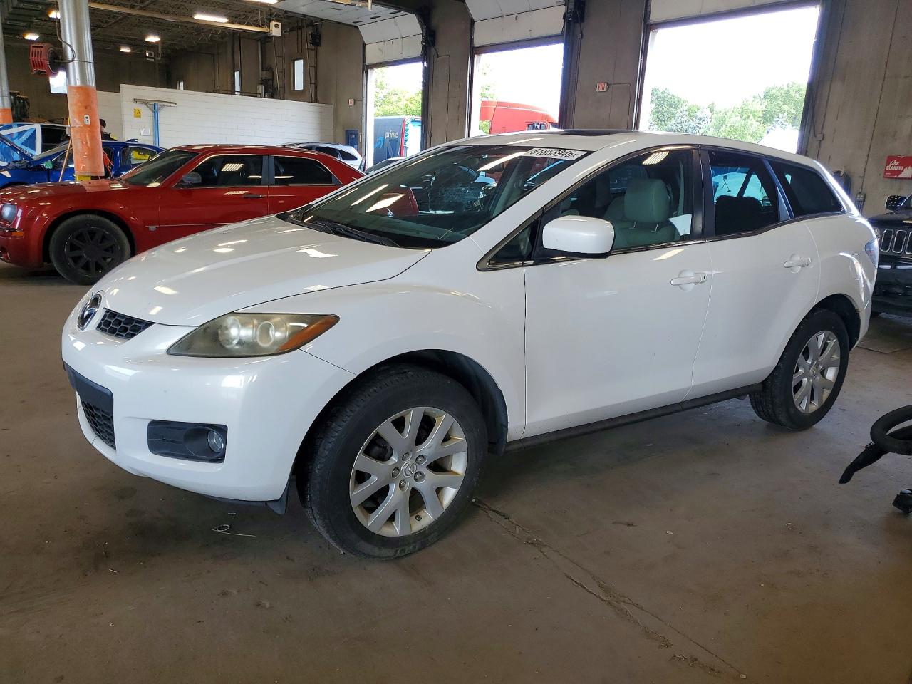 2009 Mazda Cx-7 Белый vin: JM3ER293890222438