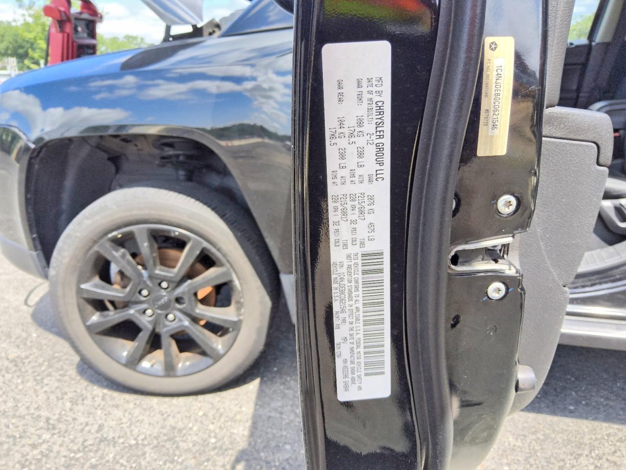 2012 Jeep Compass Latitude Черный vin: 1C4NJDEB0CD621546