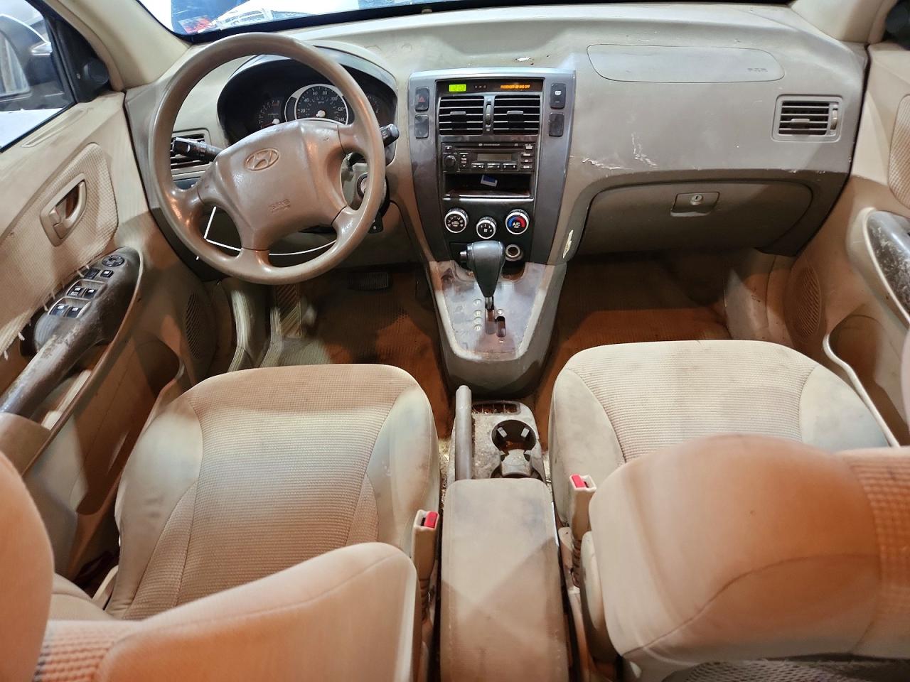 2007 Hyundai Tucson Gls Blue vin: KM8JM12B97U555041
