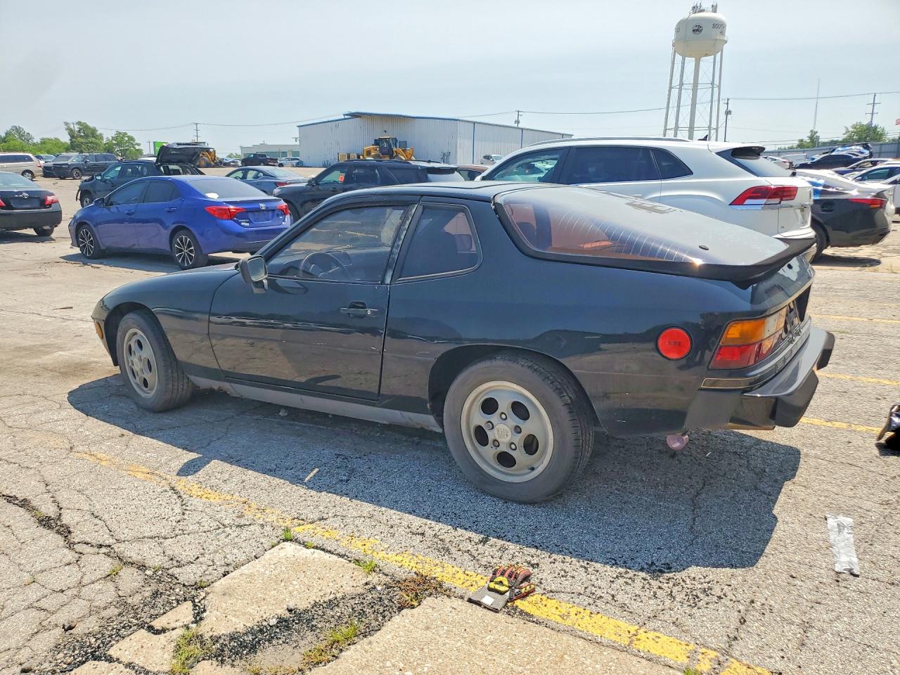 1987 Porsche 924 S Black vin: WP0AA0924HN456779