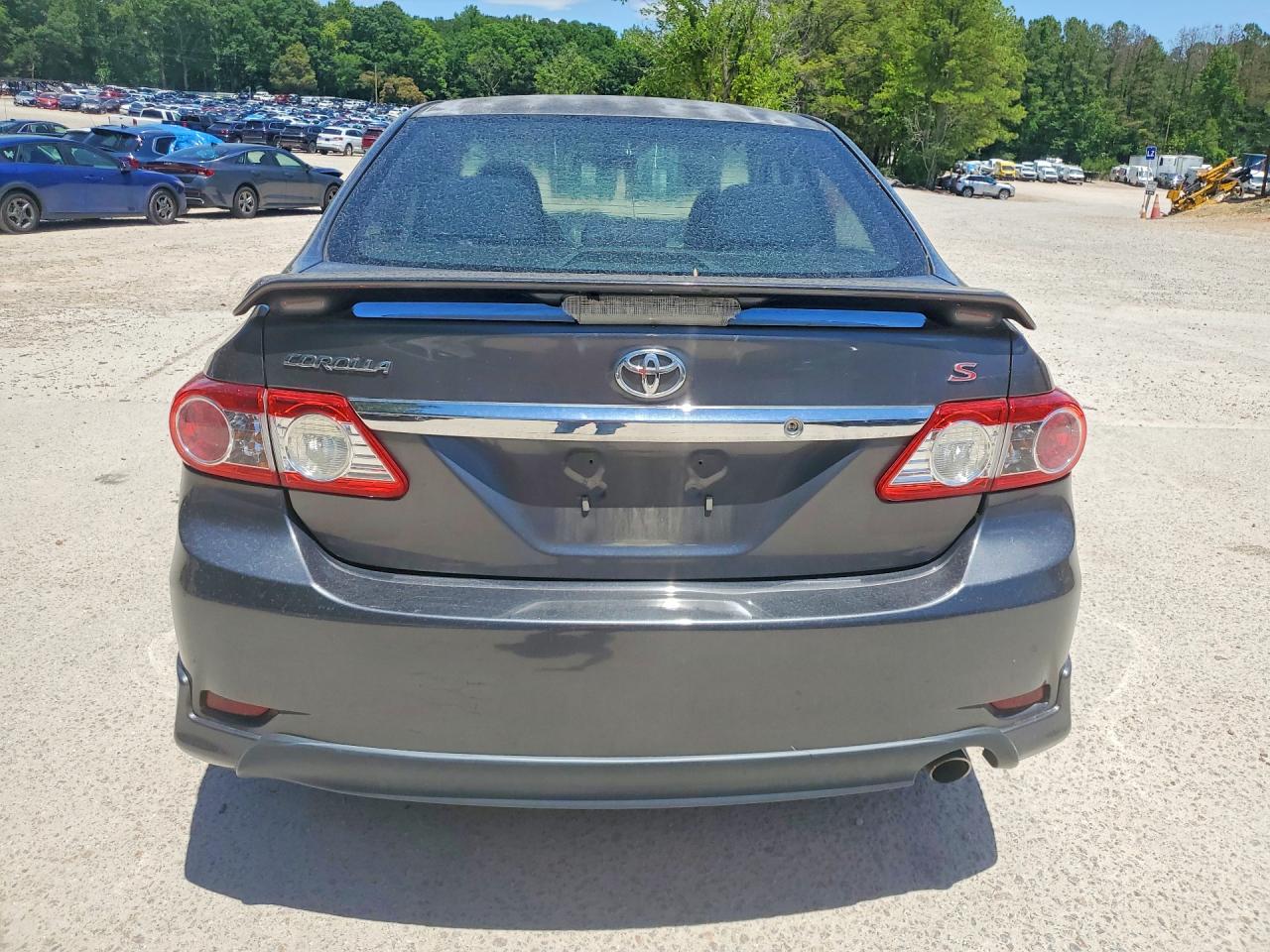 2012 Toyota Corolla S Gray vin: 2T1BU4EE4CC786372