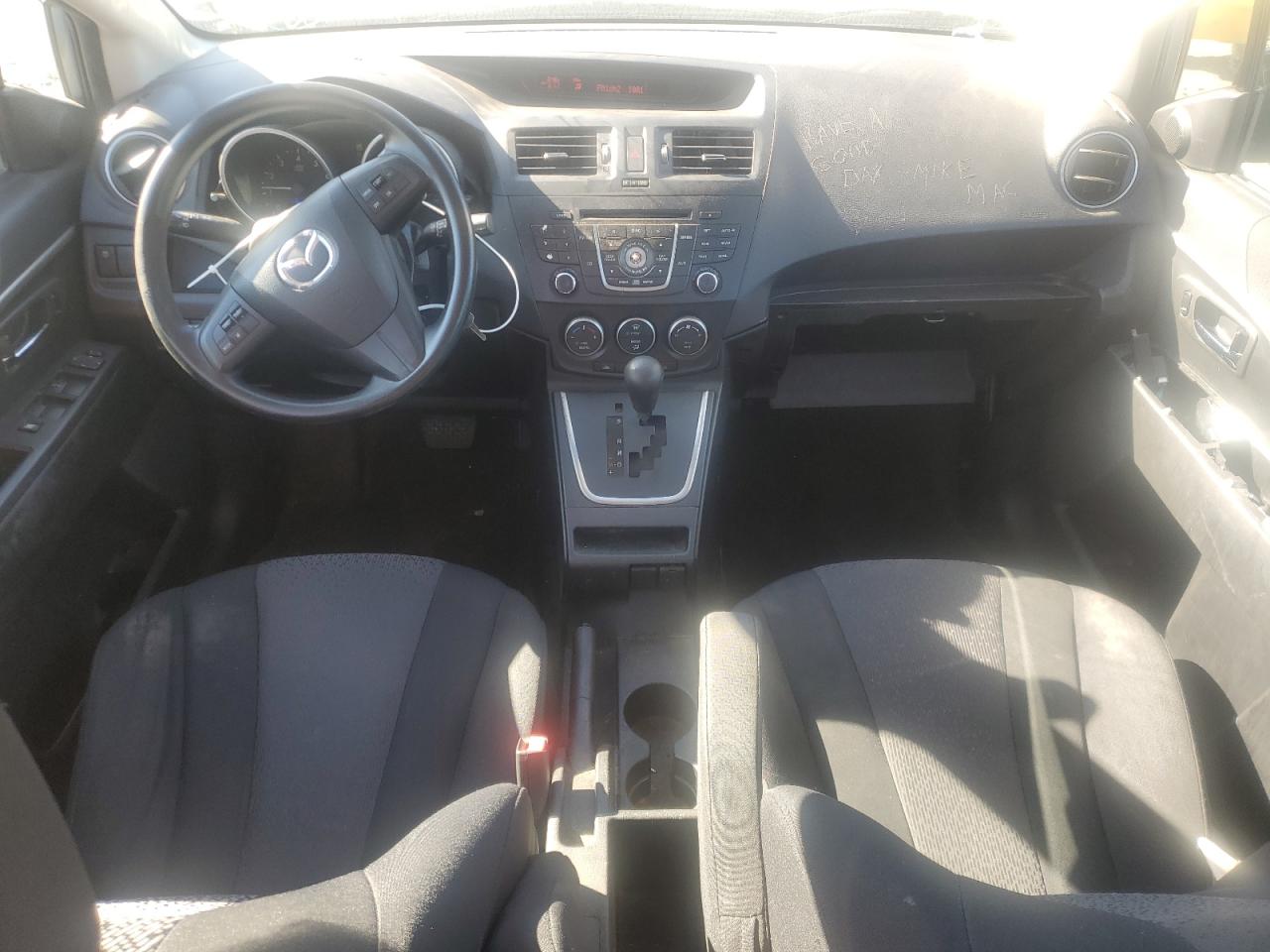2012 Mazda 5 Blue vin: JM1CW2BL2C0100216