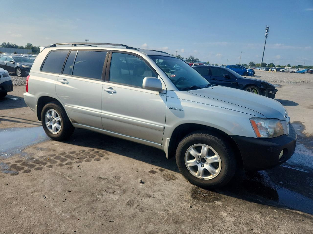 2003 Toyota Highlander Limited Gray vin: JTEGF21A930092273