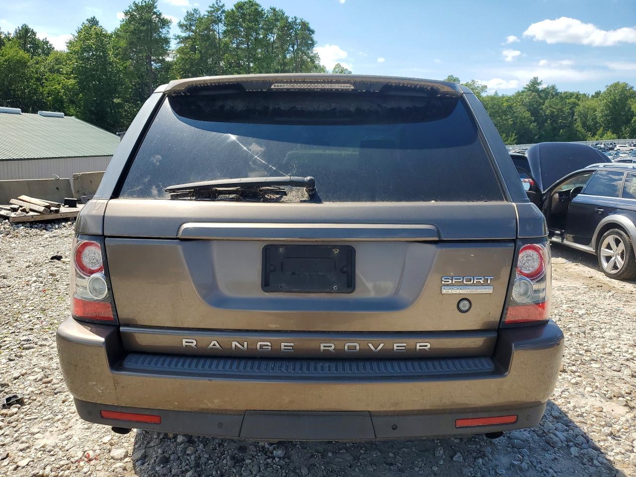 2011 Land Rover Range Rover Sport Lux Brown vin: SALSK2D48BA288643
