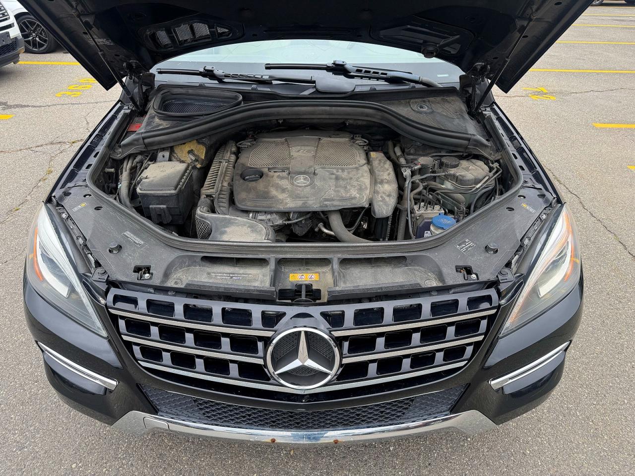 2014 Mercedes-benz Ml 350 4matic Black vin: 4JGDA5HB4EA328584