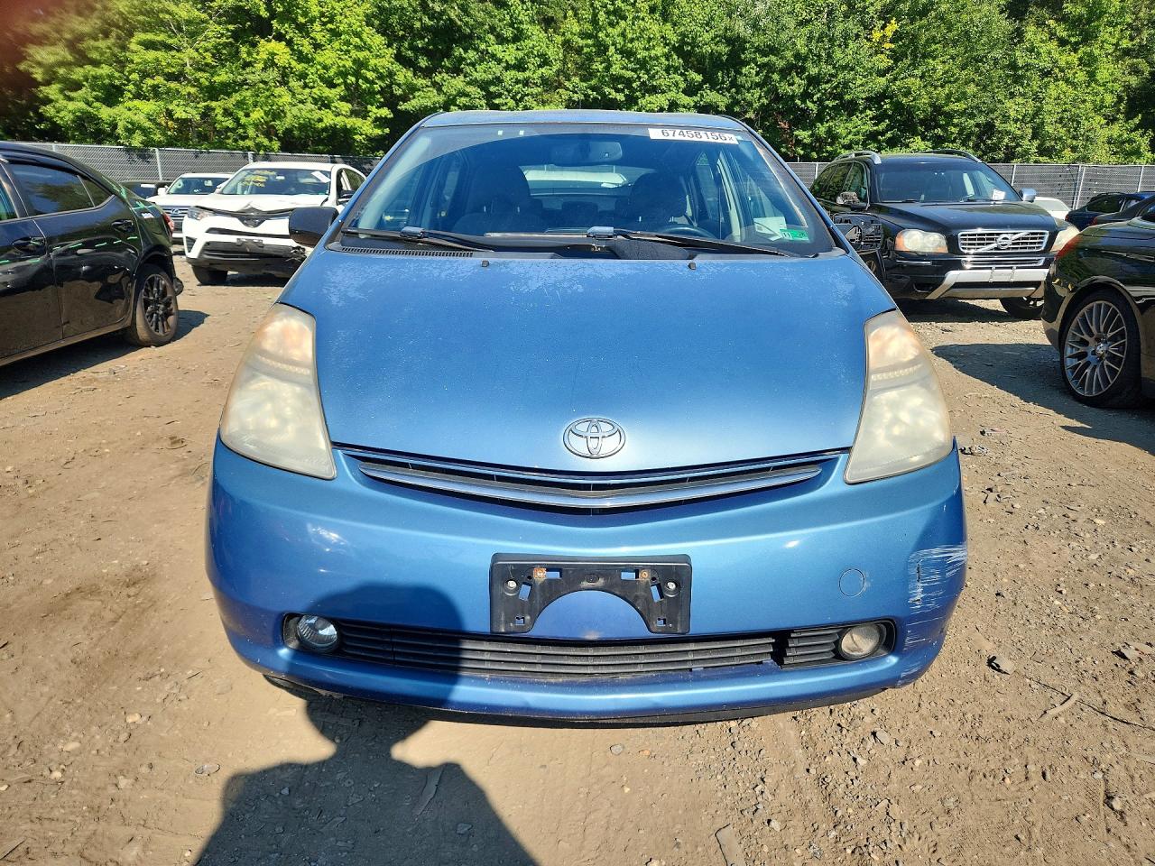 2006 Toyota Prius Base Blue vin: JTDKB20U167077302