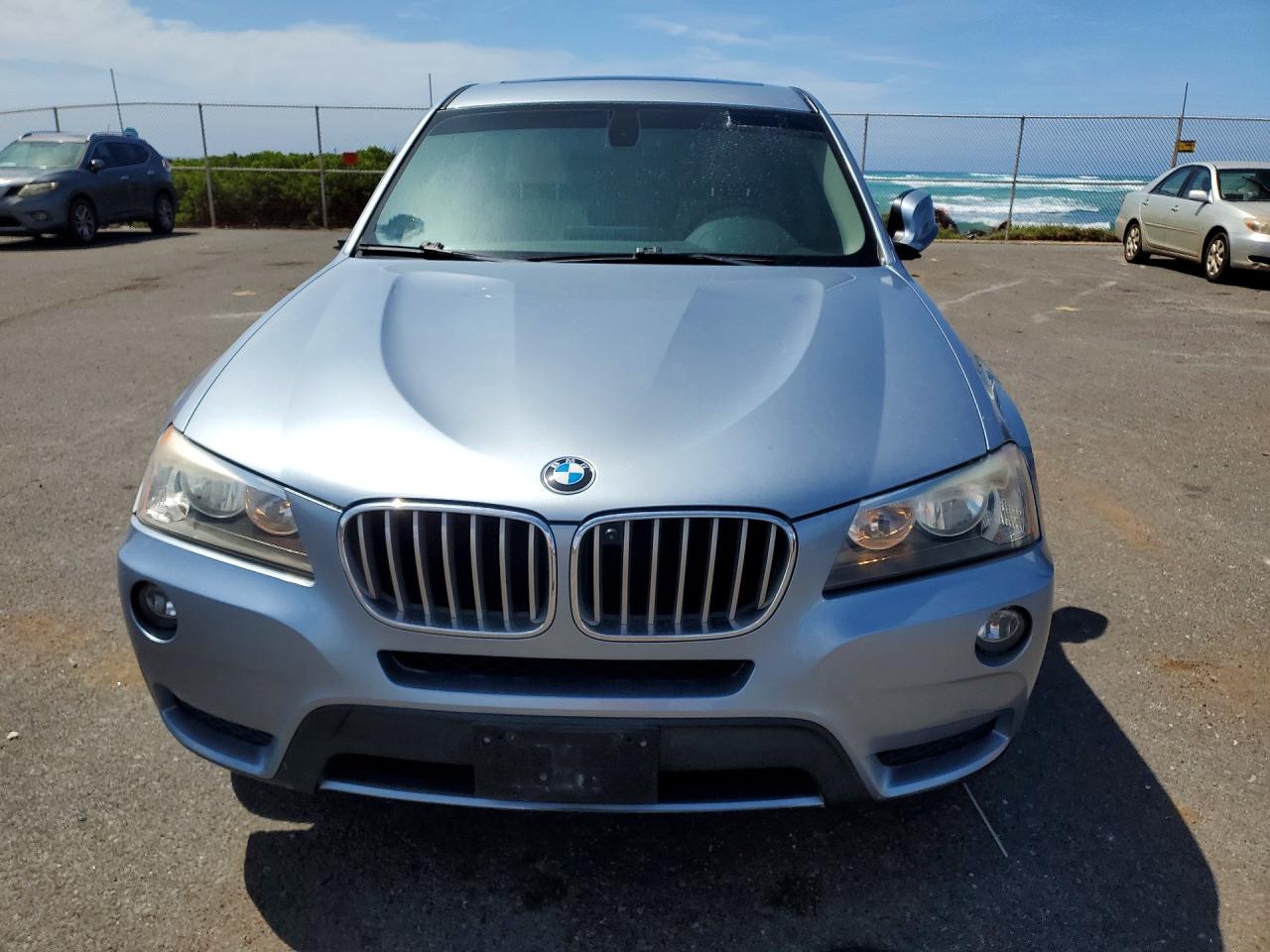2012 Bmw X3 Xdrive28i Blue vin: 5UXWX5C59CL726421