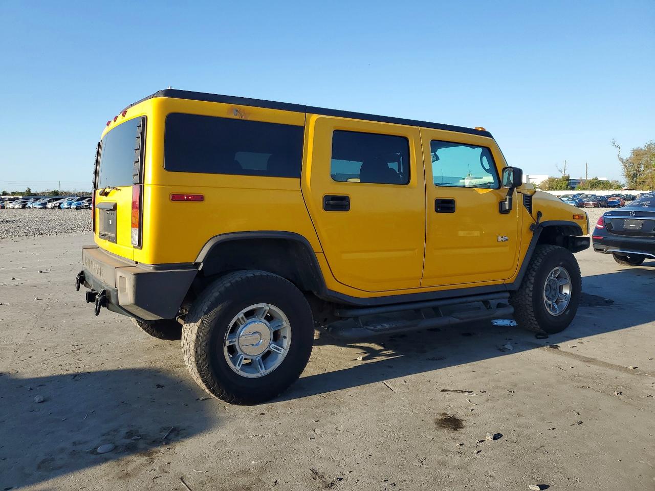 2003 Hummer H2 Желтый vin: 5GRGN23U63H107830