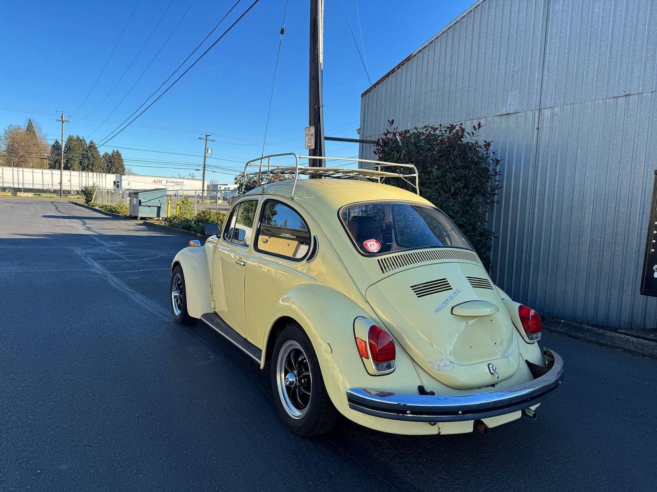 1971 Volkswagen Beetle Желто-коричневый vin: 1113141332