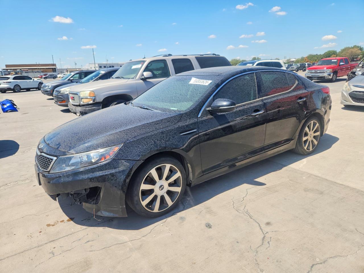 2012 Kia Optima Sx Black vin: 5XXGR4A64CG078945