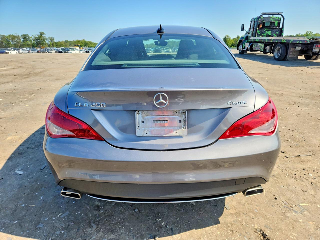 2014 Mercedes-benz Cla 250 4matic Gray vin: WDDSJ4GB1EN117221