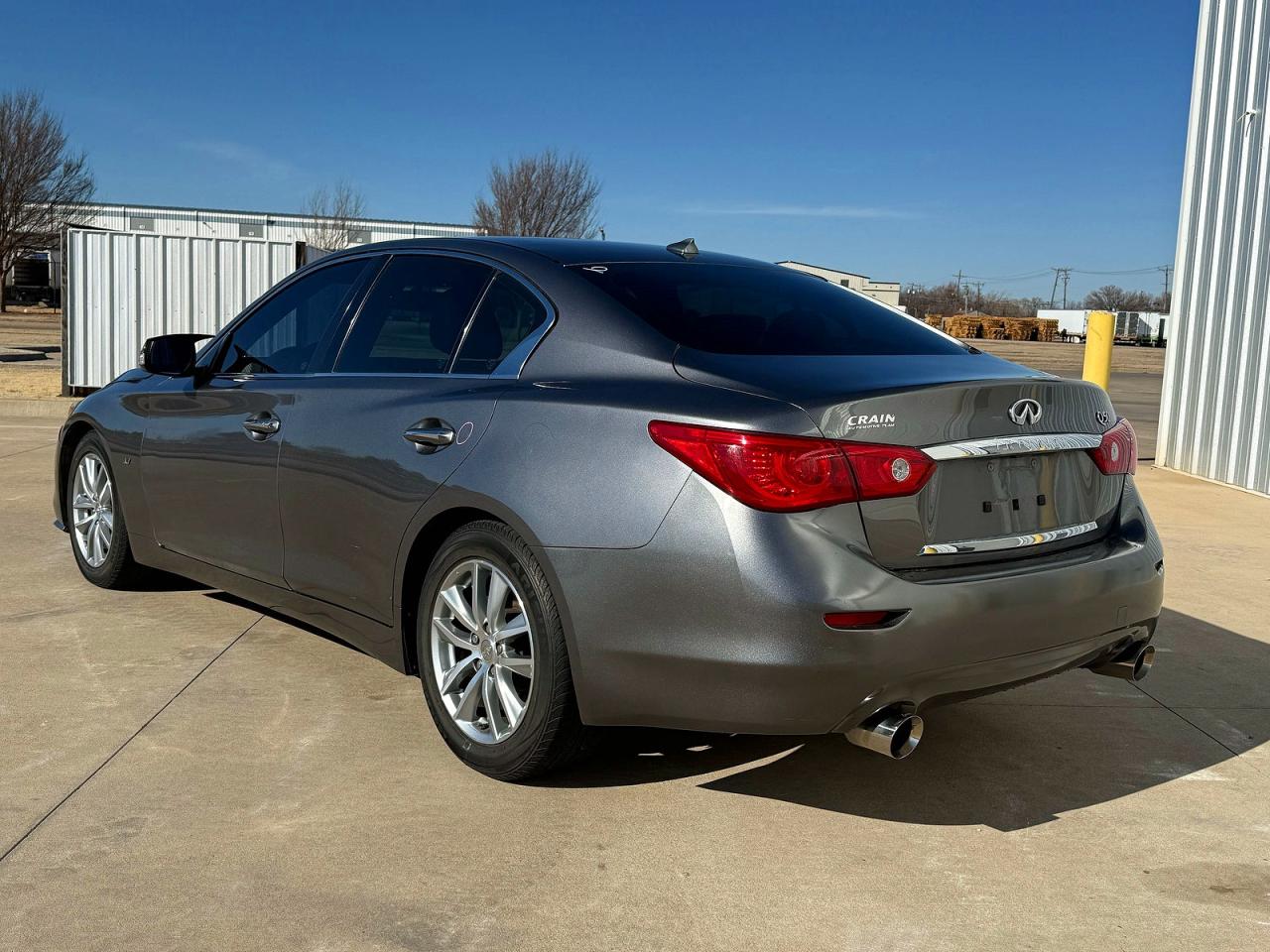 2015 Infiniti Q50 Premium Gray vin: JN1BV7AP5FM353353