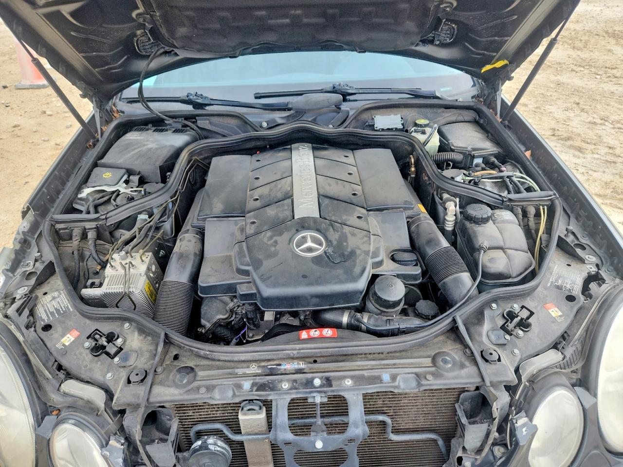 2004 Mercedes-benz E 500 Gray vin: WDBUF70J44A514143