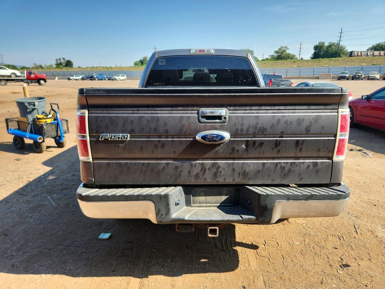 2012 Ford F150 Supercrew Gray vin: 1FTFW1ET5CFC12895