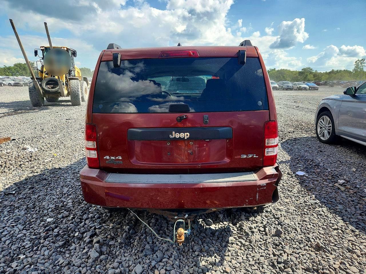 2008 Jeep Liberty Sport Red vin: 1J8GN28K28W152042