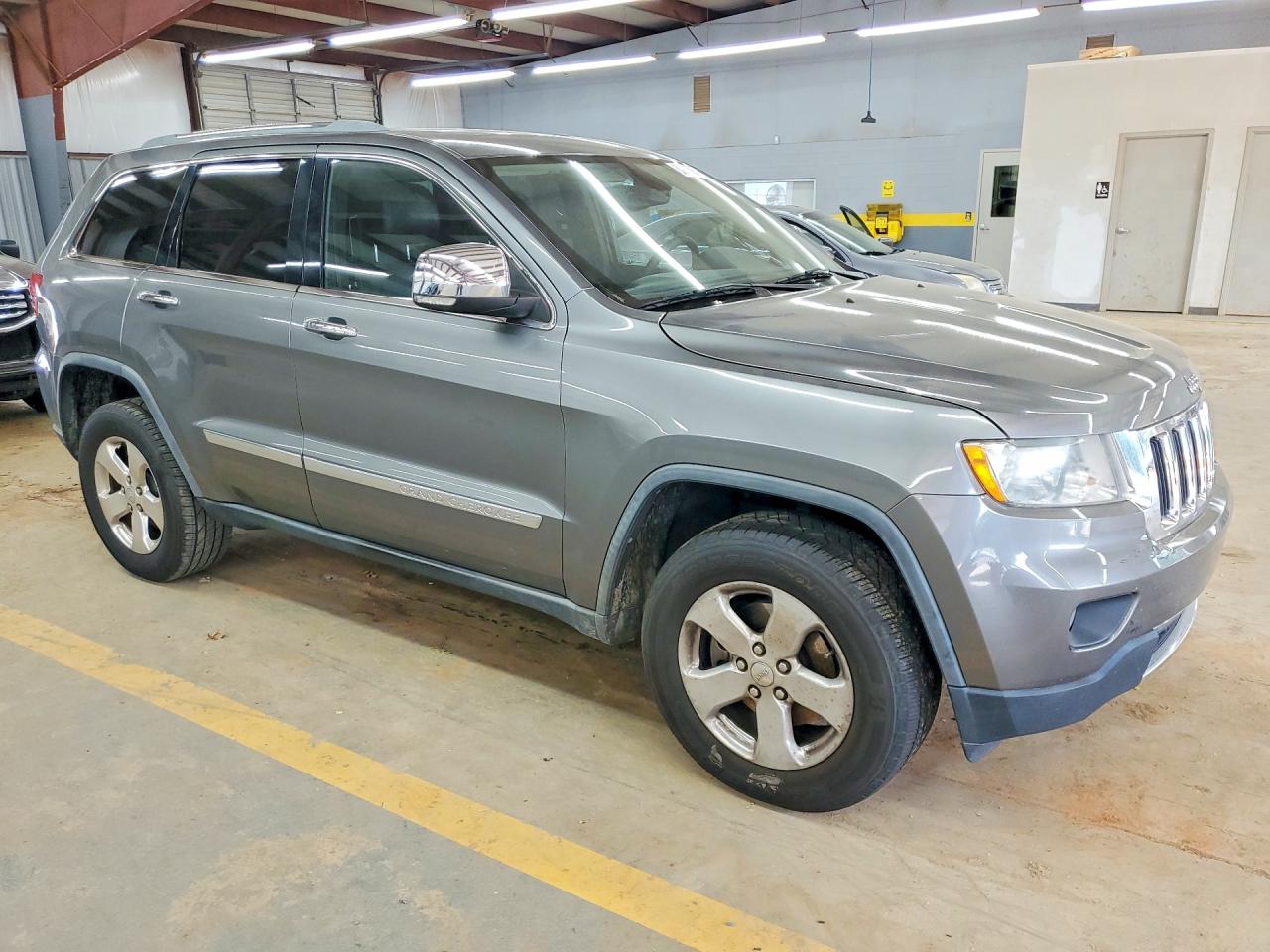2012 Jeep Grand Cherokee Limited Серый vin: 1C4RJEBG2CC223204