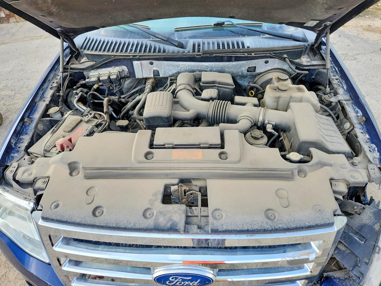2011 Ford Expedition Xlt/king Ranch Blue vin: 1FMJU1H5XBEF16740
