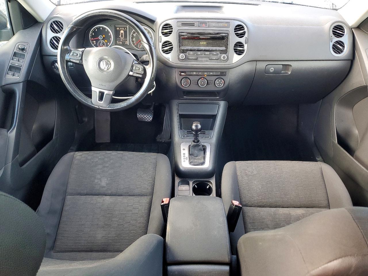 2014 Volkswagen Tiguan S Gray vin: WVGAV3AX8EW541087