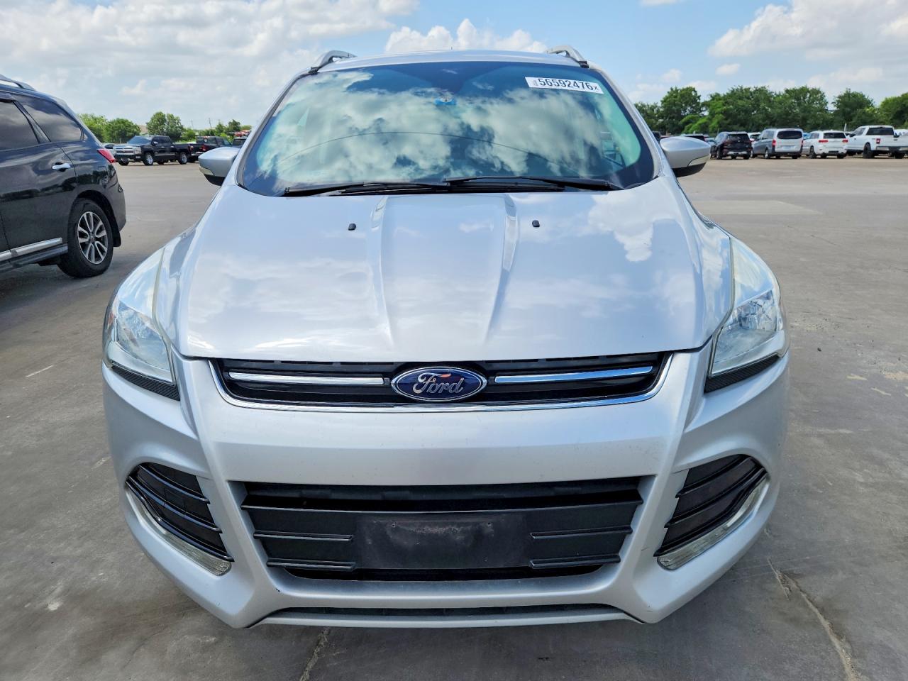 2015 Ford Escape Titanium Silver vin: 1FMCU0JX0FUB93616