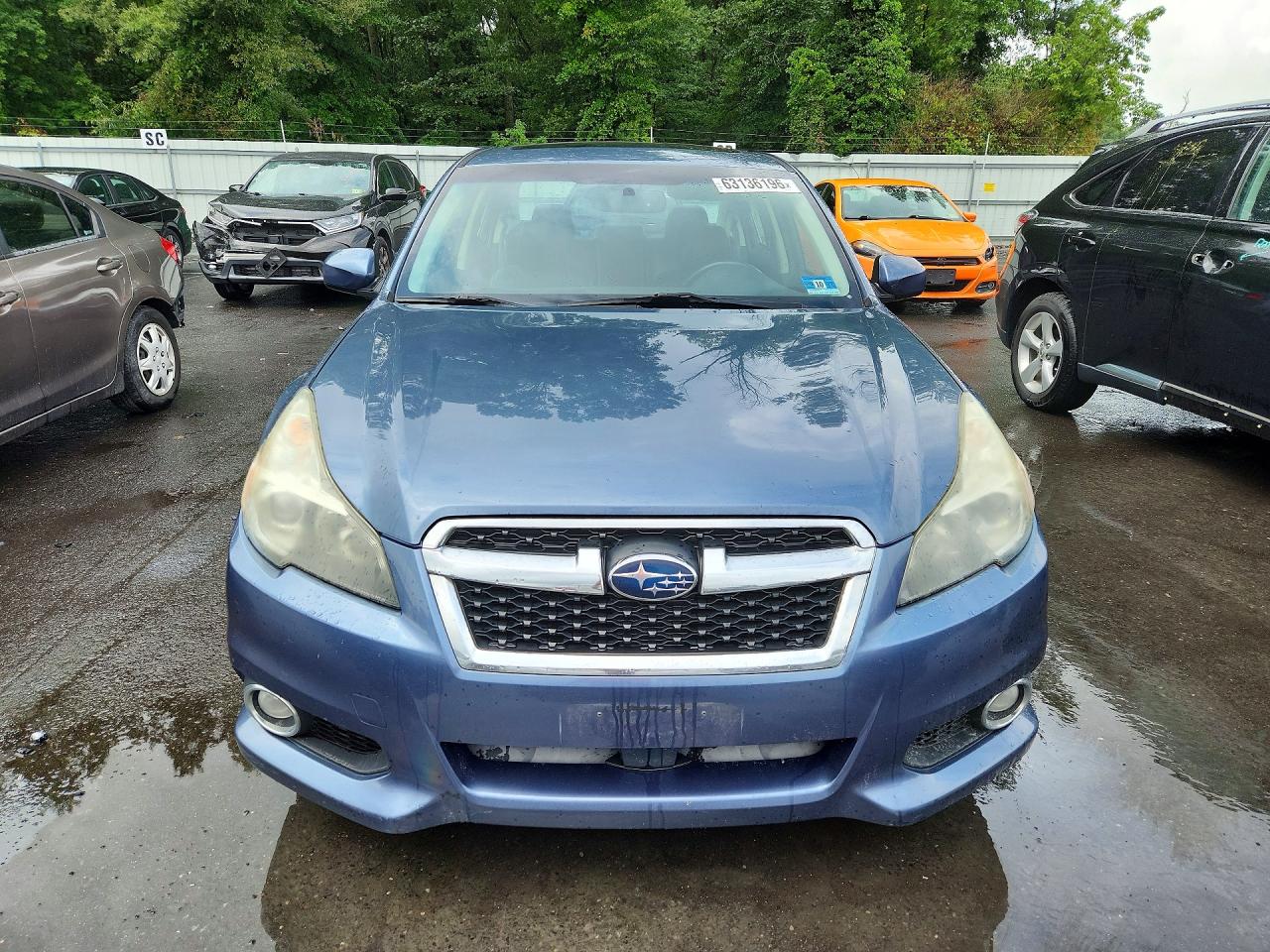 2013 Subaru Legacy 2.5i Limited Blue vin: 4S3BMBL66D3016118