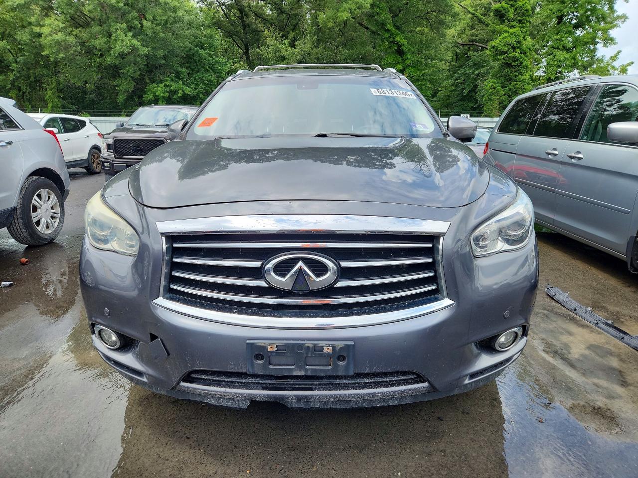 2015 Infiniti Qx60 Base Gray vin: 5N1AL0MM6FC511269