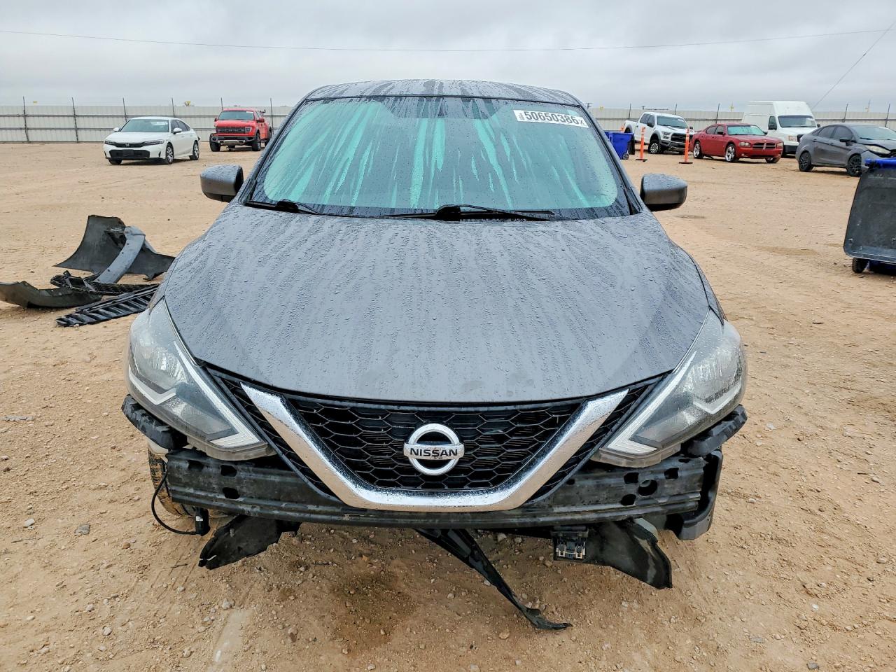 2019 Nissan Sentra Sv Gray vin: 3N1AB7AP3KY388078