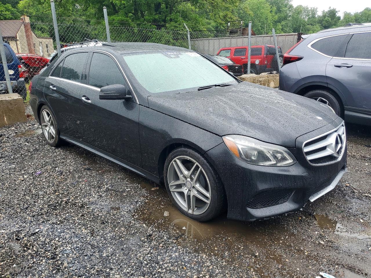 2016 Mercedes-benz E 350 4matic Черный vin: WDDHF8JB1GB220963
