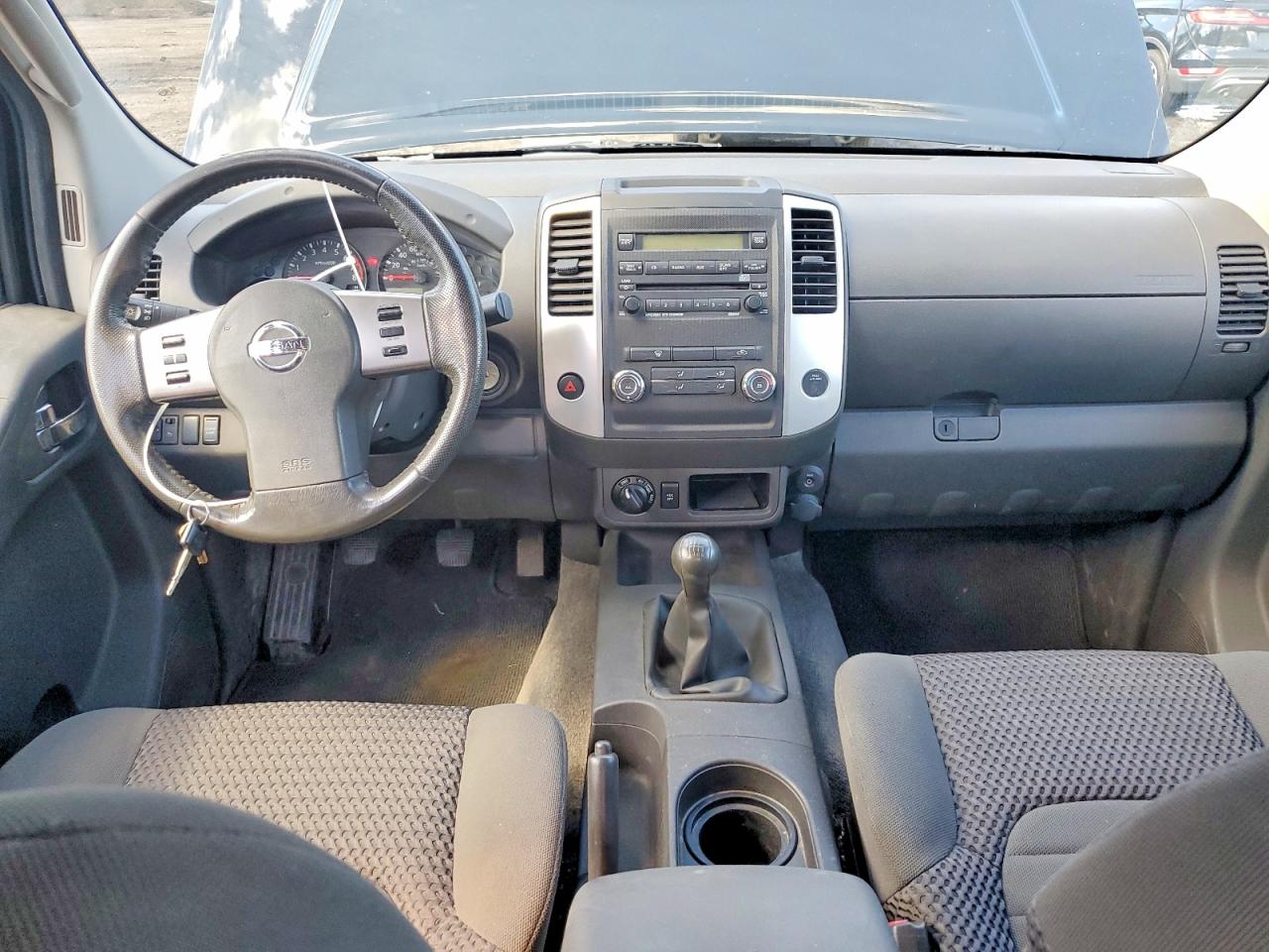 2011 Nissan Frontier Sv V6 Black vin: 1N6AD0CW1BC439327