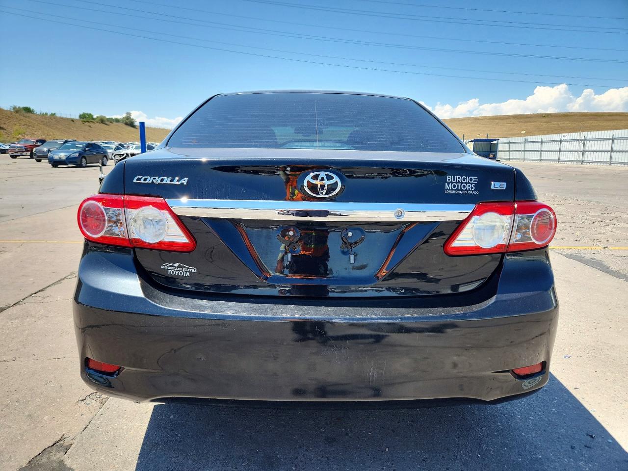 2013 Toyota Corolla Le Black vin: 2T1BU4EE0DC091632