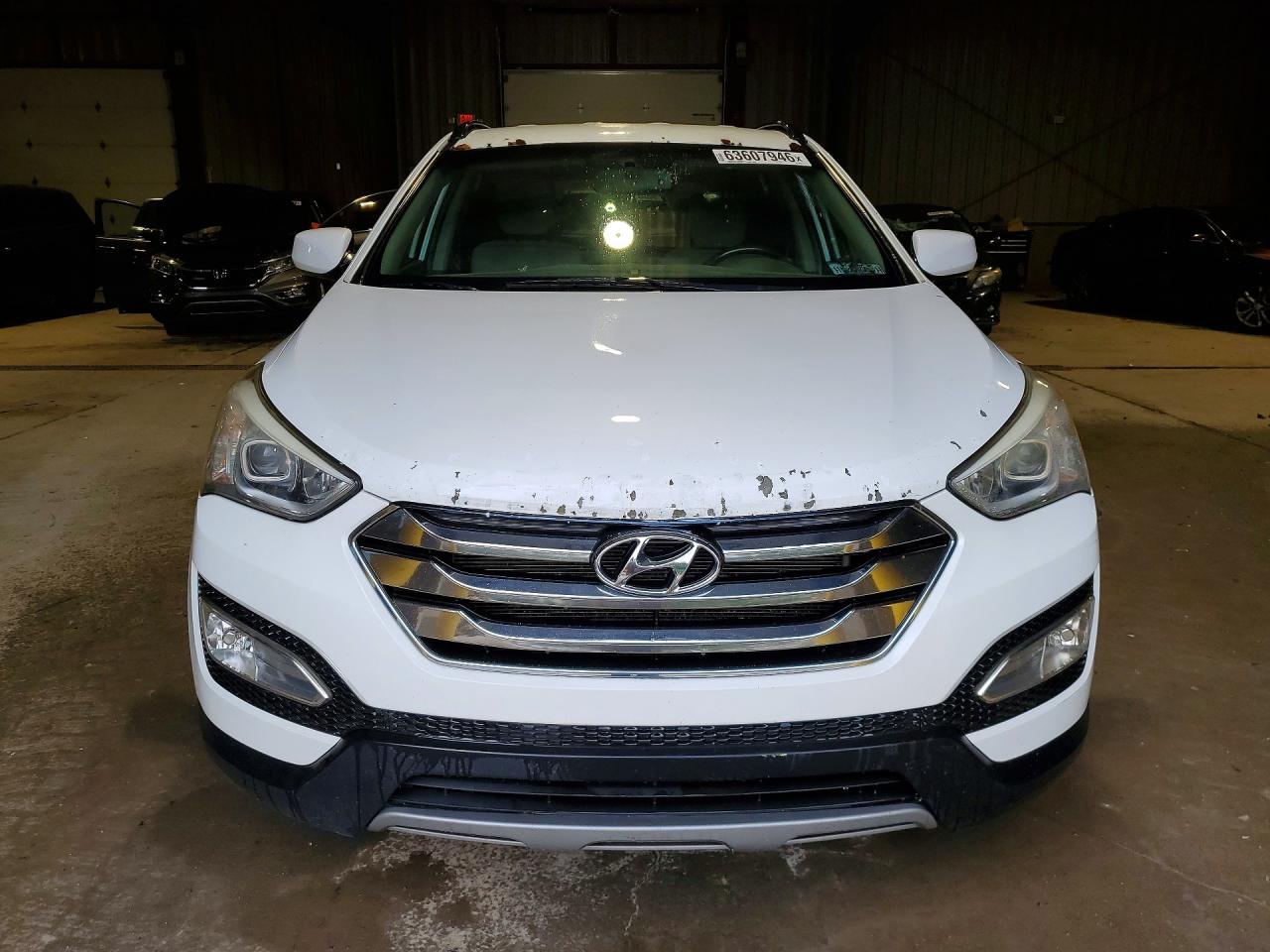 2013 Hyundai Santa Fe Sport 2.4l White vin: 5XYZUDLB2DG023540