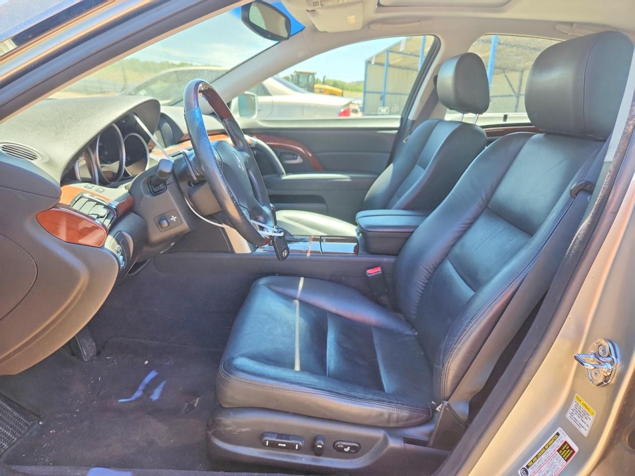 2009 Acura Rl Silver vin: JH4KB26659C002542