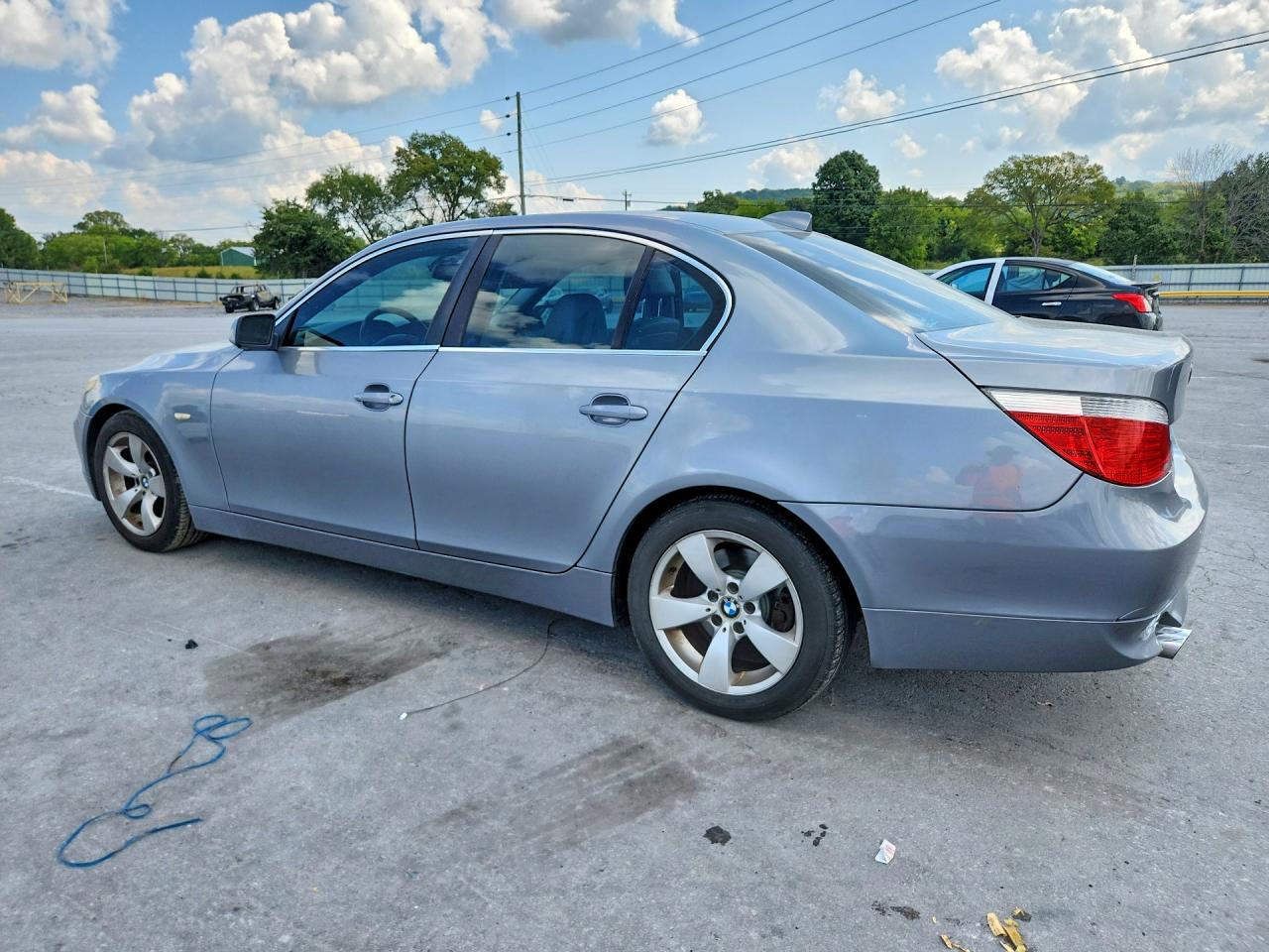 2006 Bmw 530 I Silver vin: WBANE73506CM35869