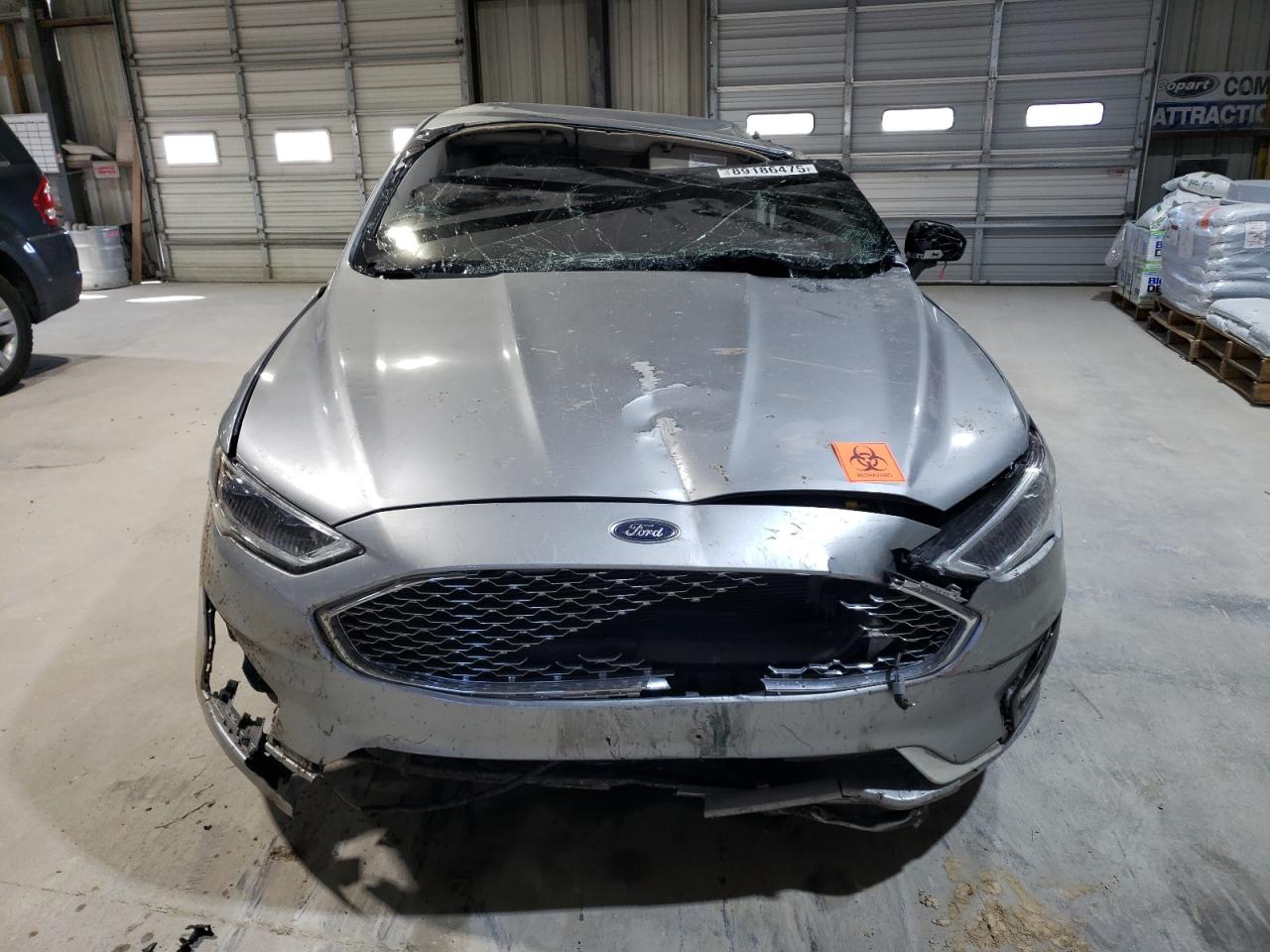2020 Ford Fusion Titanium Silver vin: 3FA6P0D96LR192808