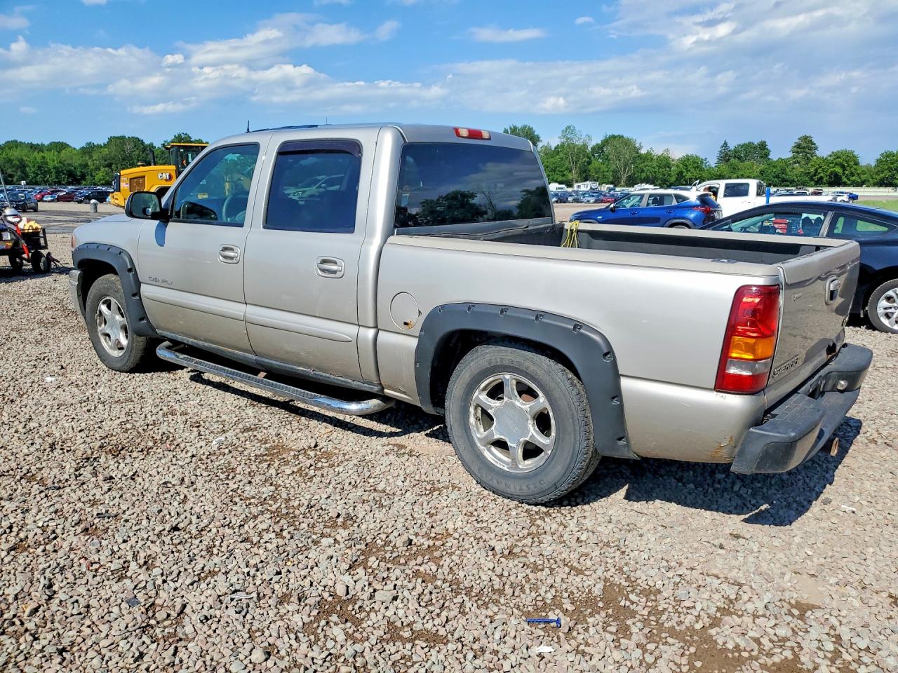 2005 Gmc Sierra K1500 Denali Silver vin: 2GTEK63N151213724